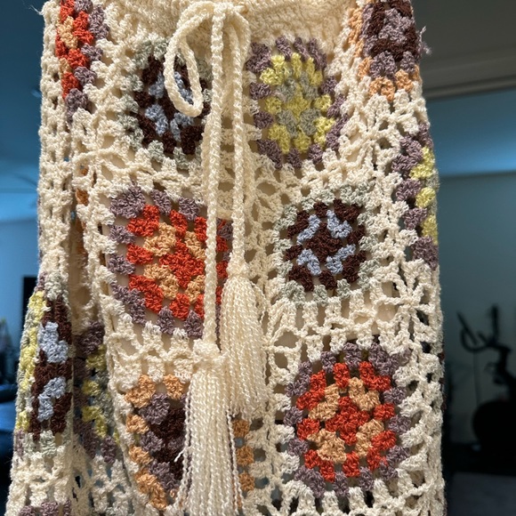 Crochet maxi skirt size x-small - Picture 4 of 6